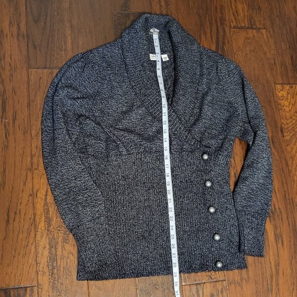 Cato Black Cowl Neck Sweater Plus Size - Picture 6 of 12